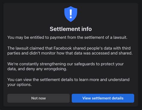 Facebook notifies users who may be eligible for $725M privacy settlement